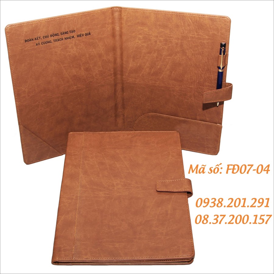 Bìa hồ sơ ký kết trình ký kẹp tài liệu giả da giá rẻ màu vàng da bò in logo theo yêu cầu Bìa hồ sơ ký kết trình ký kẹp tài liệu giả da giá rẻ màu vàng da bò in logo theo yêu cầu