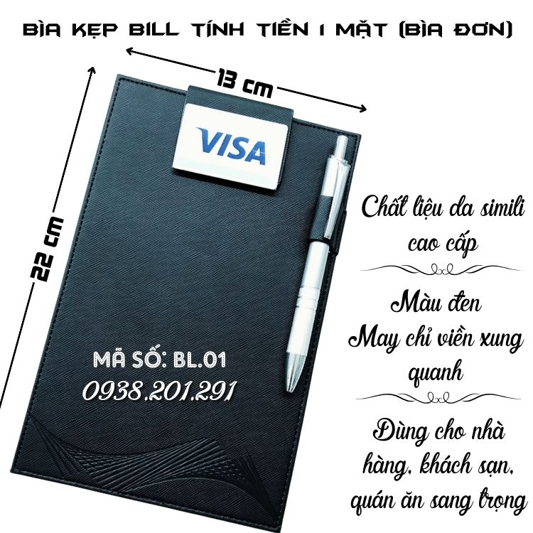 Bìa kẹp bill tính tiền đẹp cao cấp dùng cho nhà hàng khách sạn quán ăn có sẵn giao ngay Bìa kẹp bill tính tiền đẹp cao cấp dùng cho nhà hàng khách sạn quán ăn có sẵn giao ngay