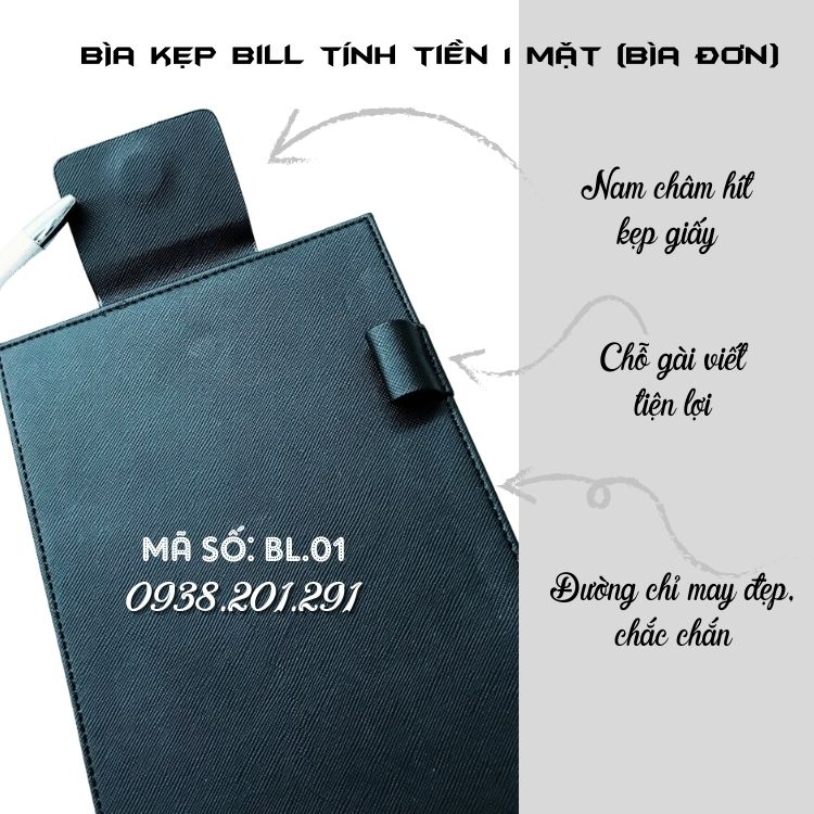 Bìa kẹp bill tính tiền đẹp cao cấp dùng cho nhà hàng khách sạn quán ăn có sẵn giao ngay Bìa kẹp bill tính tiền đẹp cao cấp dùng cho nhà hàng khách sạn quán ăn có sẵn giao ngay
