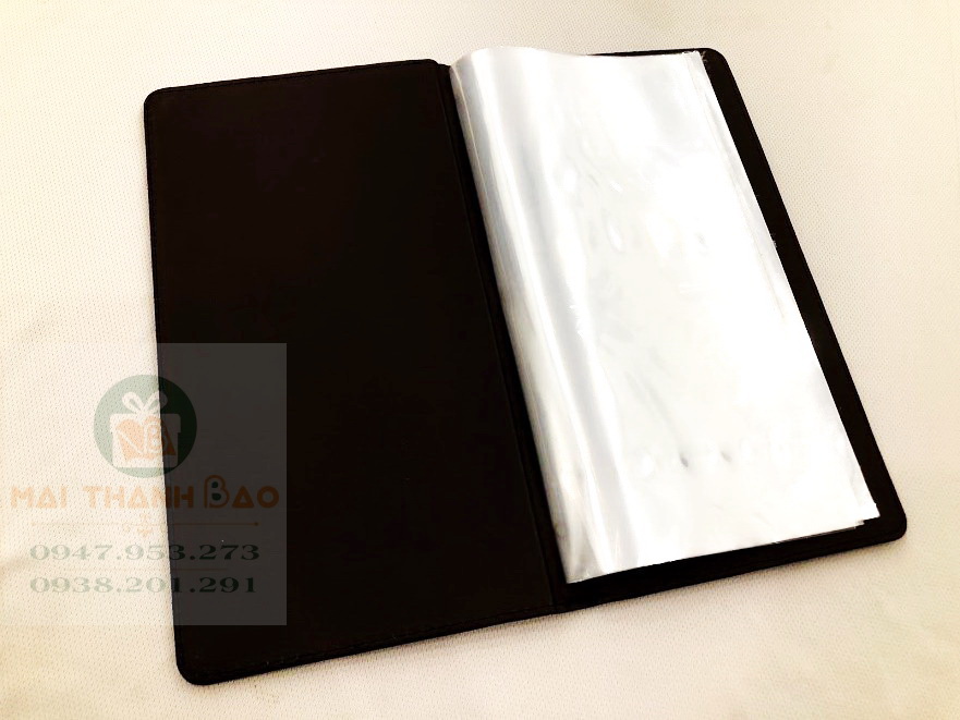 Bìa menu da simili đẹp cao cấp in logo tên nhà hàng khách sạn Bìa menu da simili đẹp cao cấp in logo tên nhà hàng khách sạn