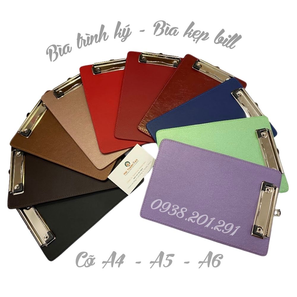 Bìa trình ký da đơn 1 mặt kích thước A4 A5 A6 có sẵn giá rẻ  Bìa trình ký da đơn 1 mặt kích thước A4 A5 A6 có sẵn giá rẻ