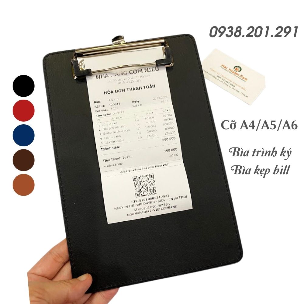 Bìa trình ký da đơn 1 mặt kích thước A4 A5 A6 có sẵn giá rẻ  Bìa trình ký da đơn 1 mặt kích thước A4 A5 A6 có sẵn giá rẻ
