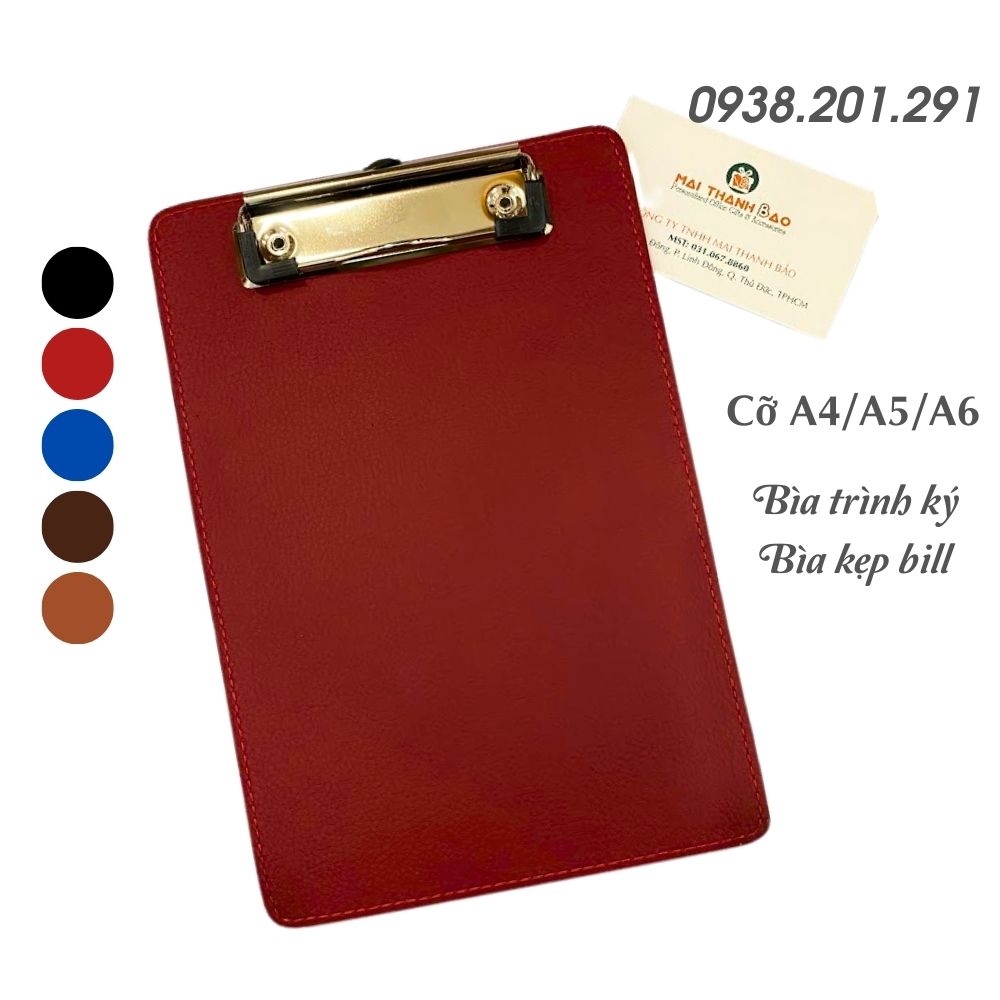 Bìa trình ký da đơn 1 mặt kích thước A4 A5 A6 có sẵn giá rẻ  Bìa trình ký da đơn 1 mặt kích thước A4 A5 A6 có sẵn giá rẻ