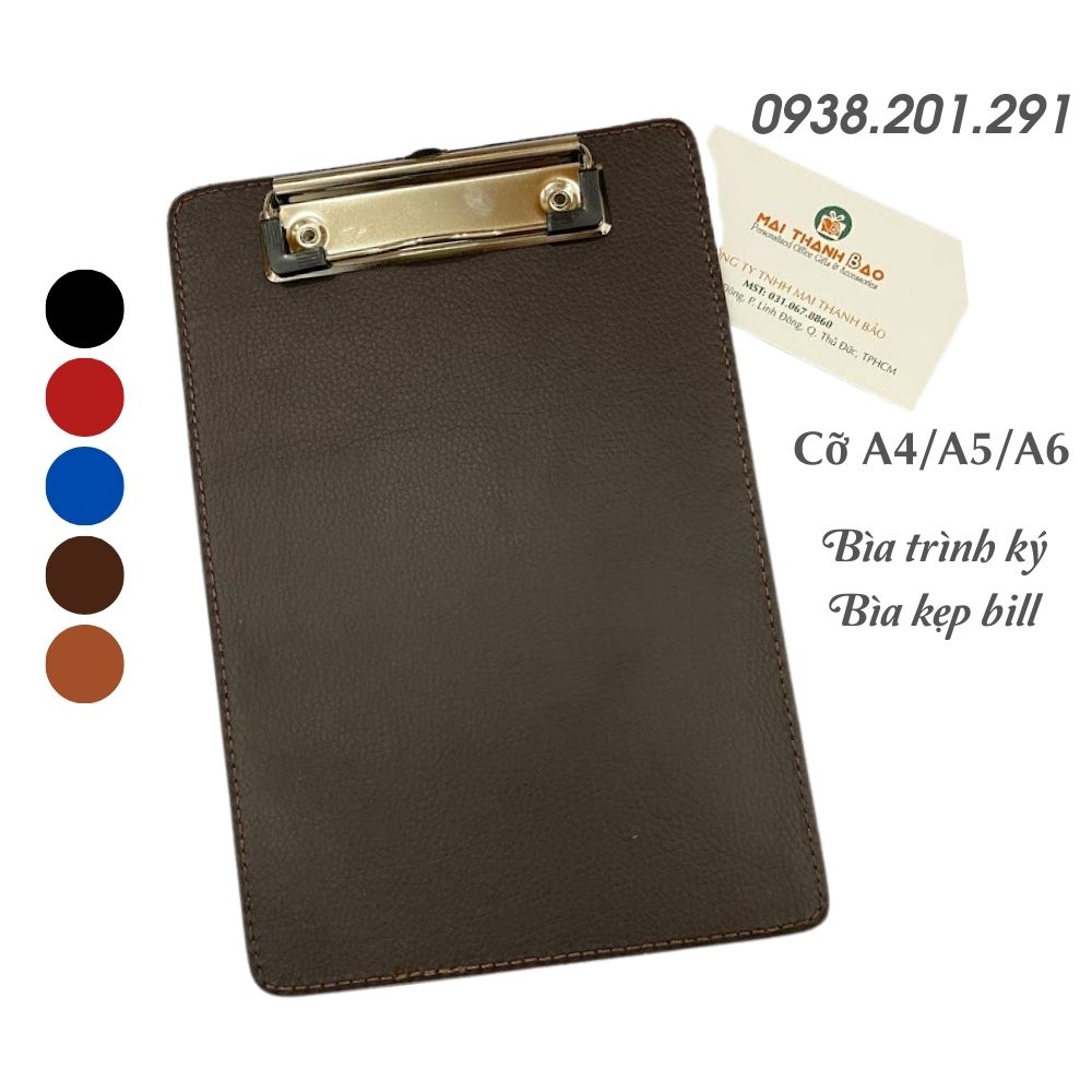 Bìa trình ký da đơn 1 mặt kích thước A4 A5 A6 có sẵn giá rẻ  Bìa trình ký da đơn 1 mặt kích thước A4 A5 A6 có sẵn giá rẻ