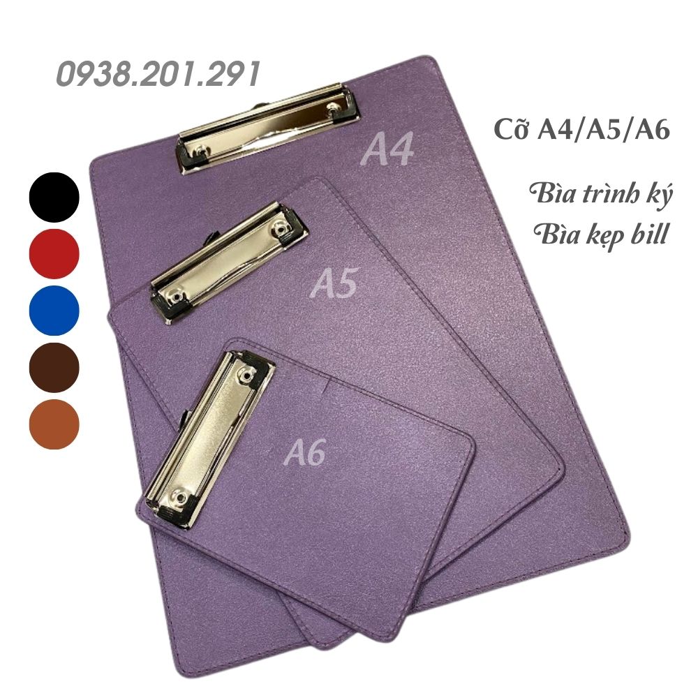 Bìa trình ký da đơn 1 mặt kích thước A4 A5 A6 có sẵn giá rẻ  Bìa trình ký da đơn 1 mặt kích thước A4 A5 A6 có sẵn giá rẻ