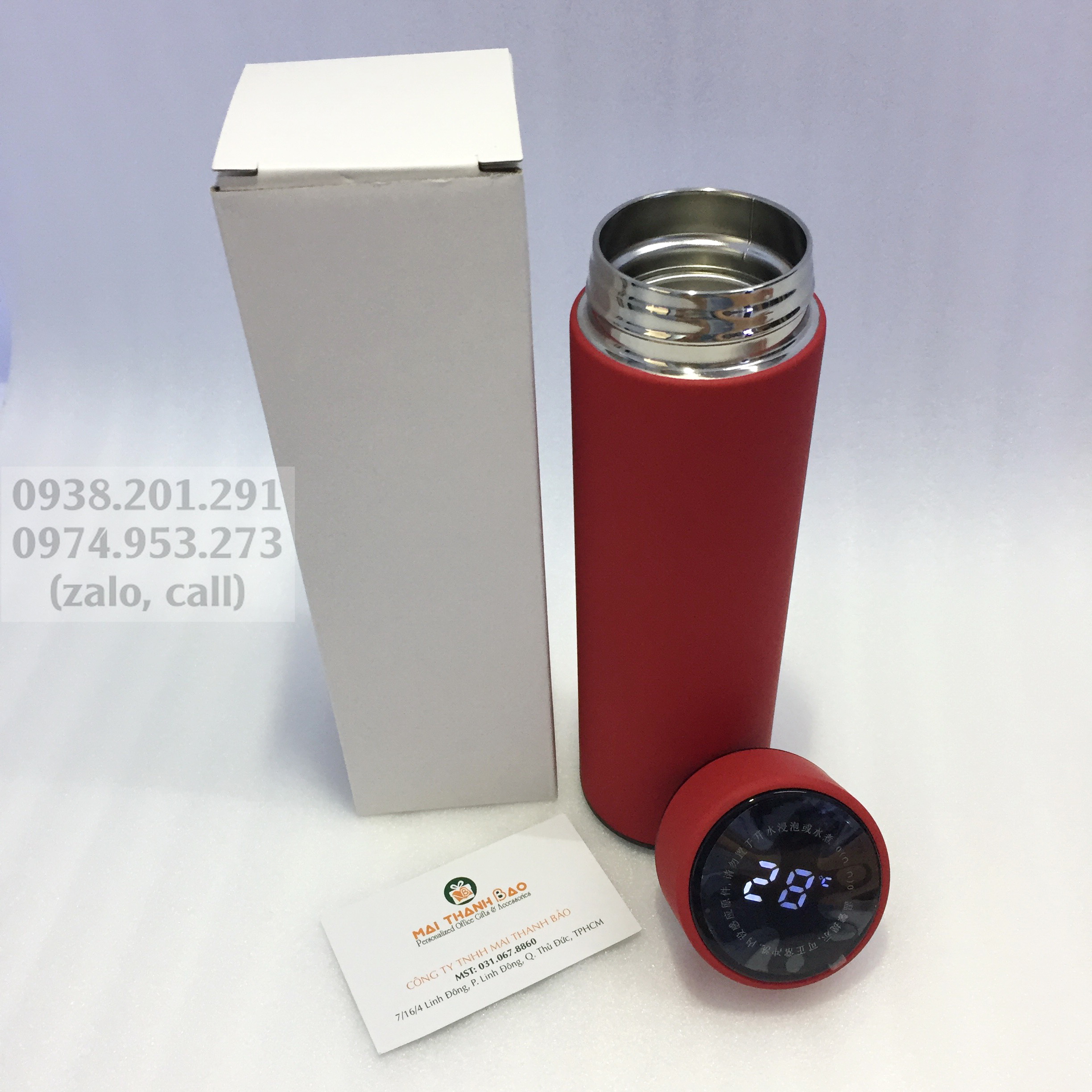 Bình giữ nhiệt cảm ứng nhiệt độ hiển thị trên nắp cao cấp đẹp giá rẻ in khắc logo Bình giữ nhiệt cảm ứng nhiệt độ hiển thị trên nắp cao cấp đẹp giá rẻ in khắc logo