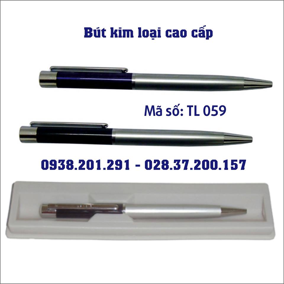 Bút kim loại màu xanh dương in logo có thể đặt khắc logo theo yêu cầu làm quà tặng cao cấp tphcm Bút kim loại màu xanh dương in logo có thể đặt khắc logo theo yêu cầu làm quà tặng cao cấp tphcm