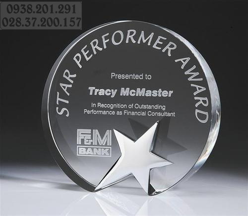 Kỷ niệm chương hình tròn pha lê thủy tinh khắc chữ giá rẻ tphcm Kỷ niệm chương hình tròn pha lê thủy tinh khắc chữ giá rẻ tphcm