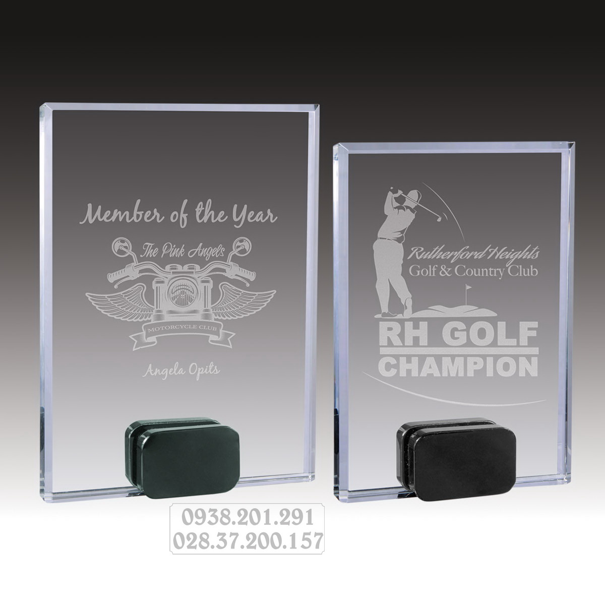 Kỷ niệm chương hình tấm bảng dạng vuông pha lê thủy tinh giá rẻ tphcm Kỷ niệm chương hình tấm bảng dạng vuông pha lê thủy tinh giá rẻ tphcm