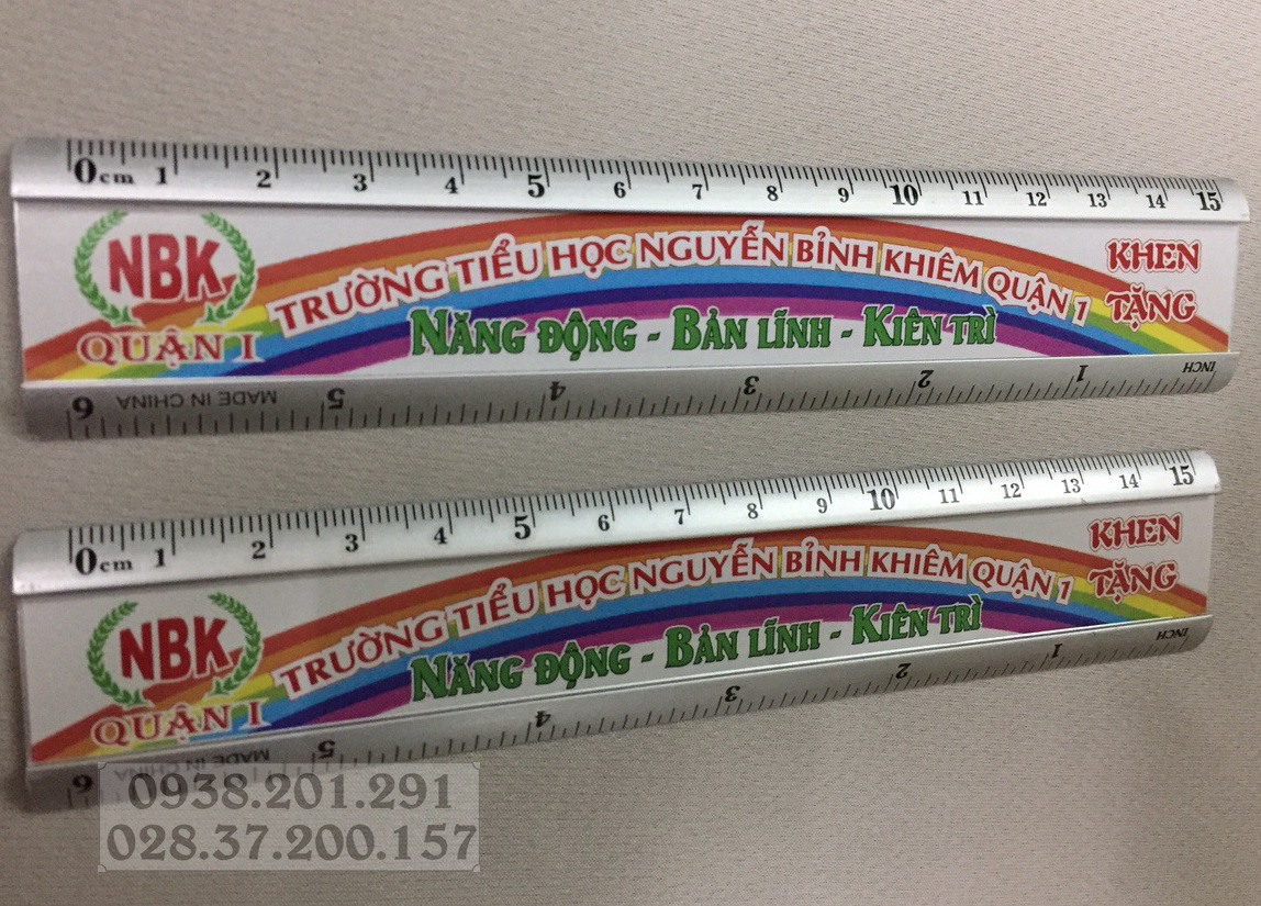 Quà tặng cho học sinh tiểu học giá rẻ in tên trường thước kẻ tphcm Quà tặng cho học sinh tiểu học giá rẻ in tên trường thước kẻ tphcm