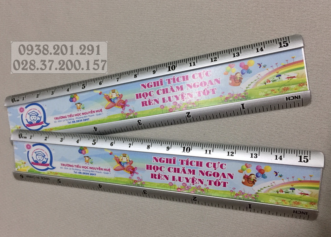 Quà tặng cho học sinh tiểu học giá rẻ in tên trường thước kẻ tphcm Quà tặng cho học sinh tiểu học giá rẻ in tên trường thước kẻ tphcm