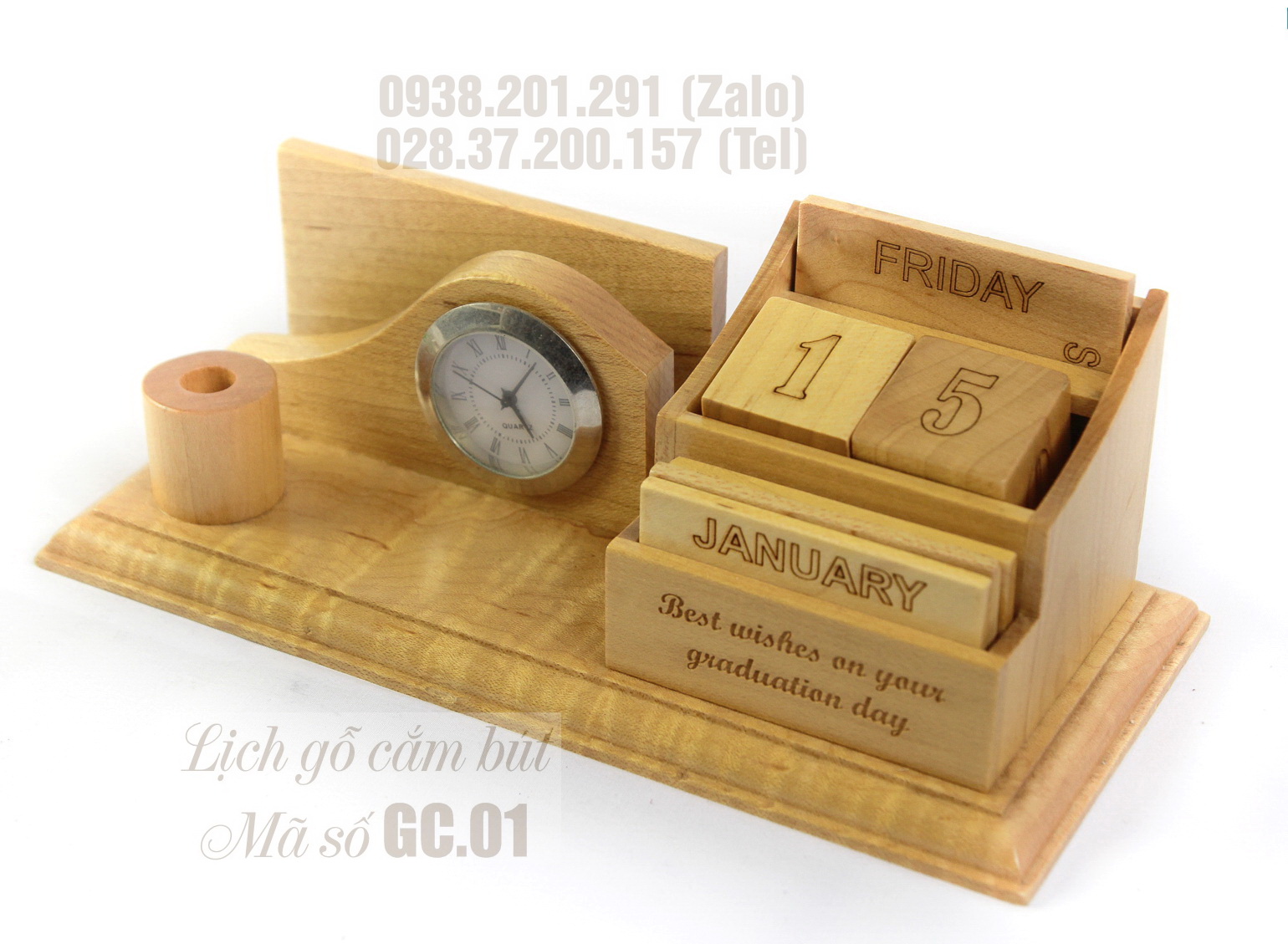 Quà tặng sinh nhật bằng gỗ để bàn cắm bút lịch gỗ khắc tên giá rẻ đẹp cao cấp lấy liền Quà tặng sinh nhật bằng gỗ để bàn cắm bút lịch gỗ khắc tên giá rẻ đẹp cao cấp lấy liền