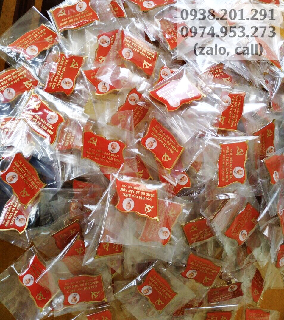 Sản xuất huy hiệu lá cờ đảng đeo ngực áo đại hội đảng đẹp giá rẻ nhất tphcm Sản xuất huy hiệu lá cờ đảng đeo ngực áo đại hội đảng đẹp giá rẻ nhất tphcm