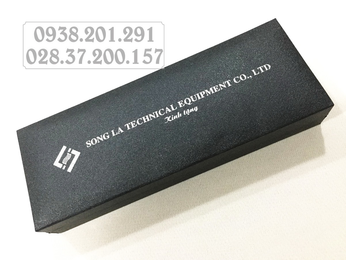 Hộp đựng bút cao cấp màu đen đỏ in logo theo yêu cầu Hộp đựng bút cao cấp màu đen đỏ in logo theo yêu cầu
