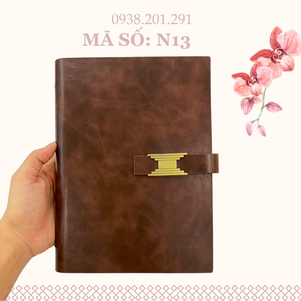 Mẫu sổ da mới nhất 2023 in logo quà tặng khách hàng Mẫu sổ da mới nhất 2023 in logo quà tặng khách hàng