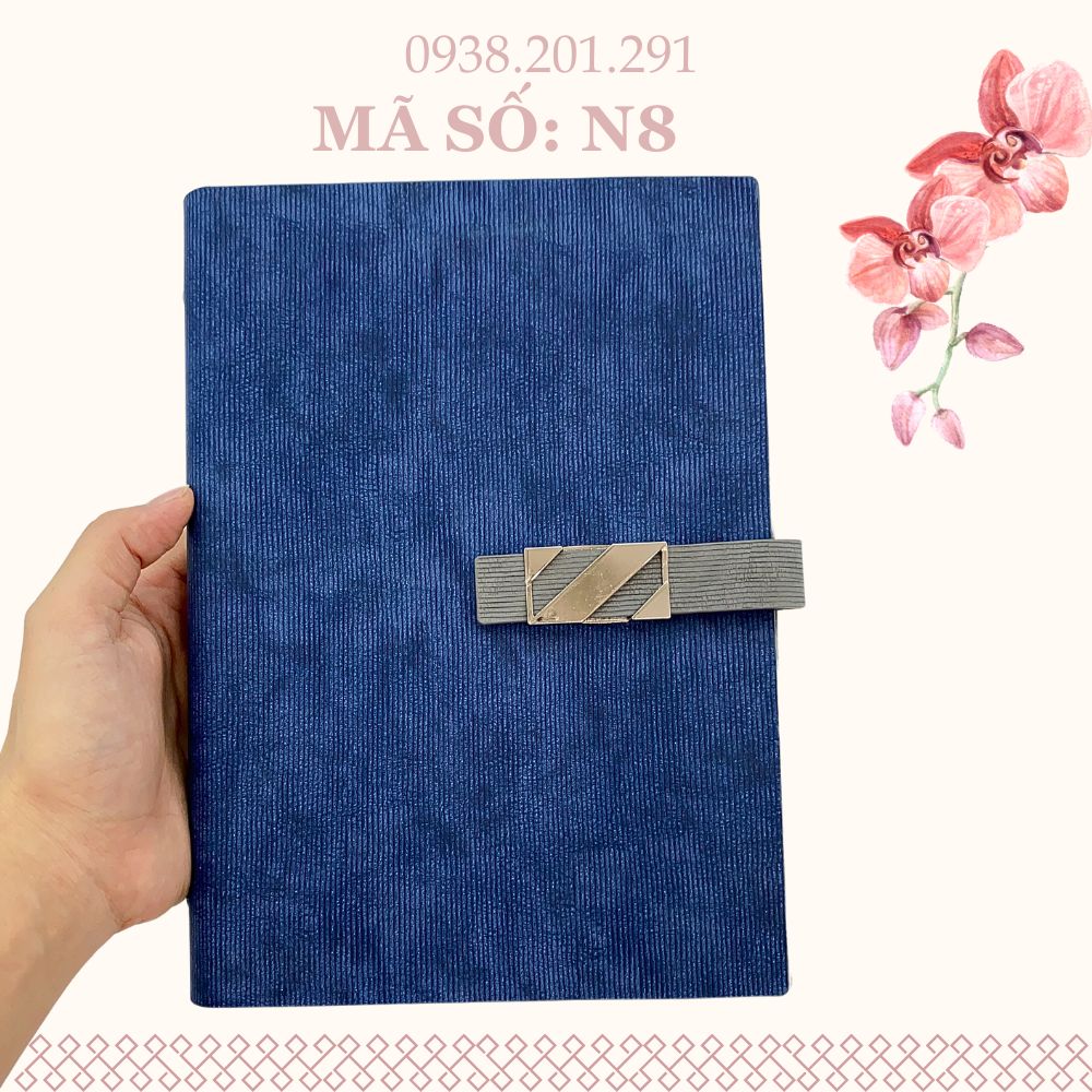 Sổ tay da in logo quảng cáo theo yêu cầu Sổ tay da in logo quảng cáo theo yêu cầu