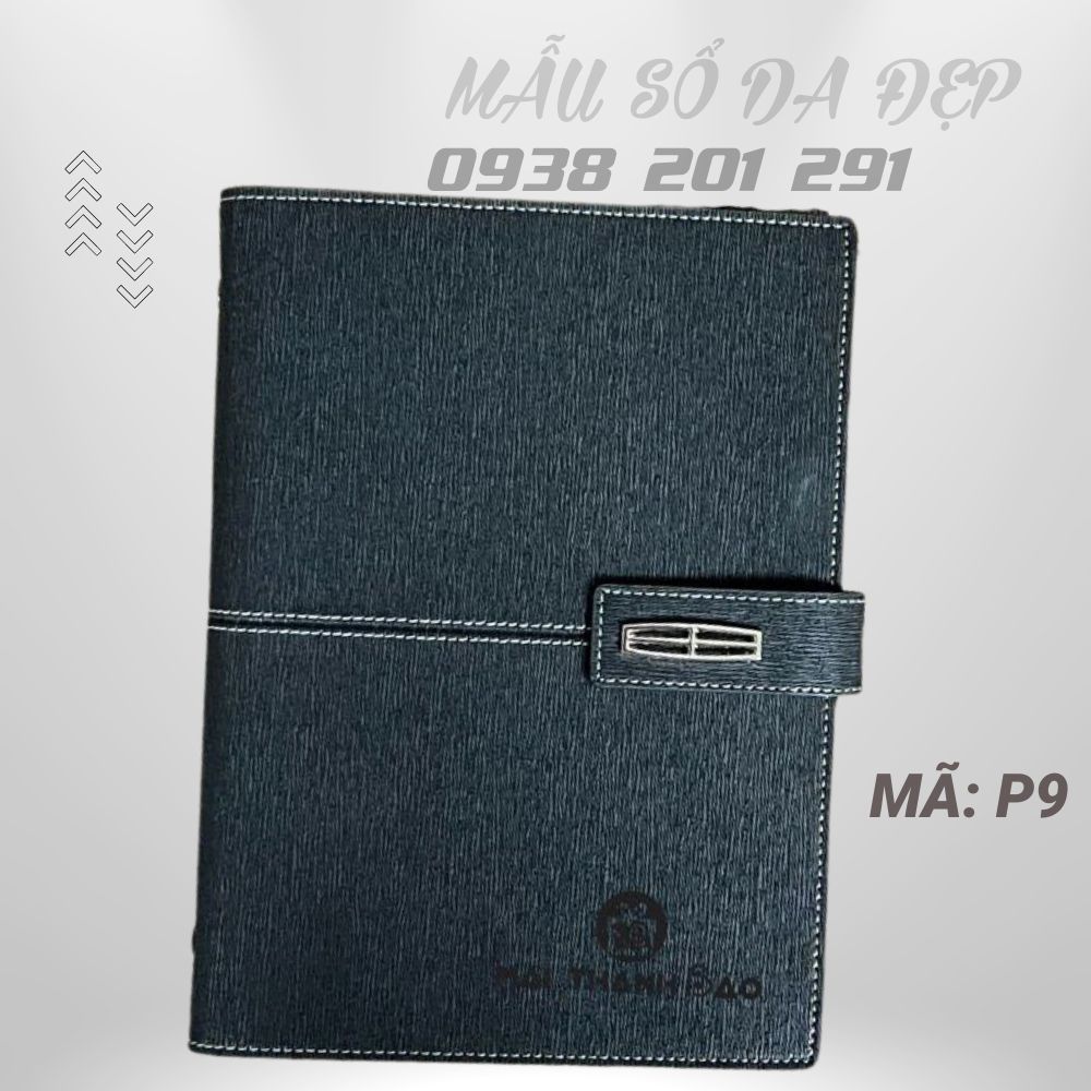 Sổ tay bìa da in logo đẹp sang trọng thiết kế độc đáo giá rẻ Sổ tay bìa da in logo đẹp sang trọng thiết kế độc đáo giá rẻ