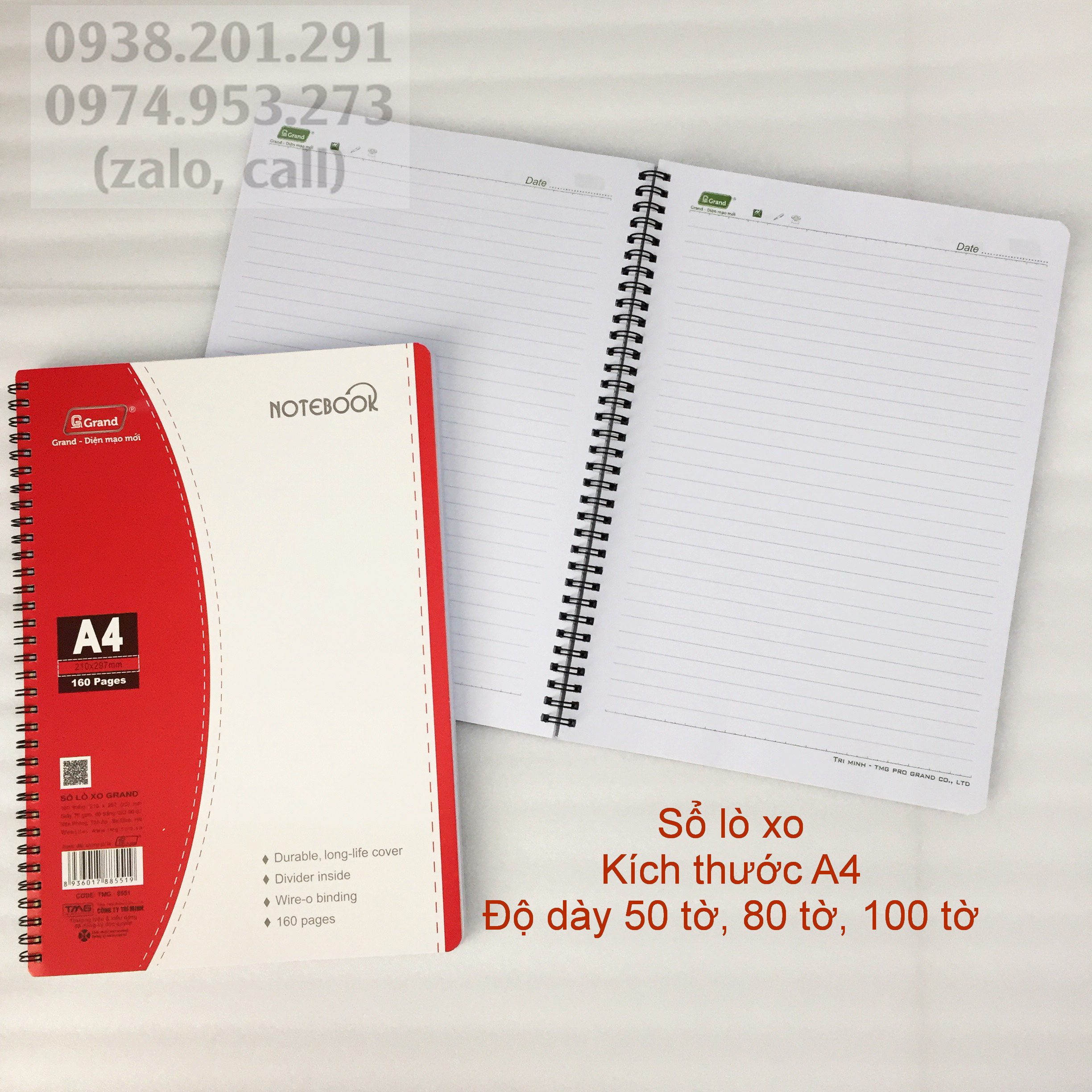 Sổ tay lò xo kích thước lớn A4 A5 kích thước nhỏ A6 A7 B5 tiện lợi giá rẻ Sổ tay lò xo kích thước lớn A4 A5 kích thước nhỏ A6 A7 B5 tiện lợi giá rẻ