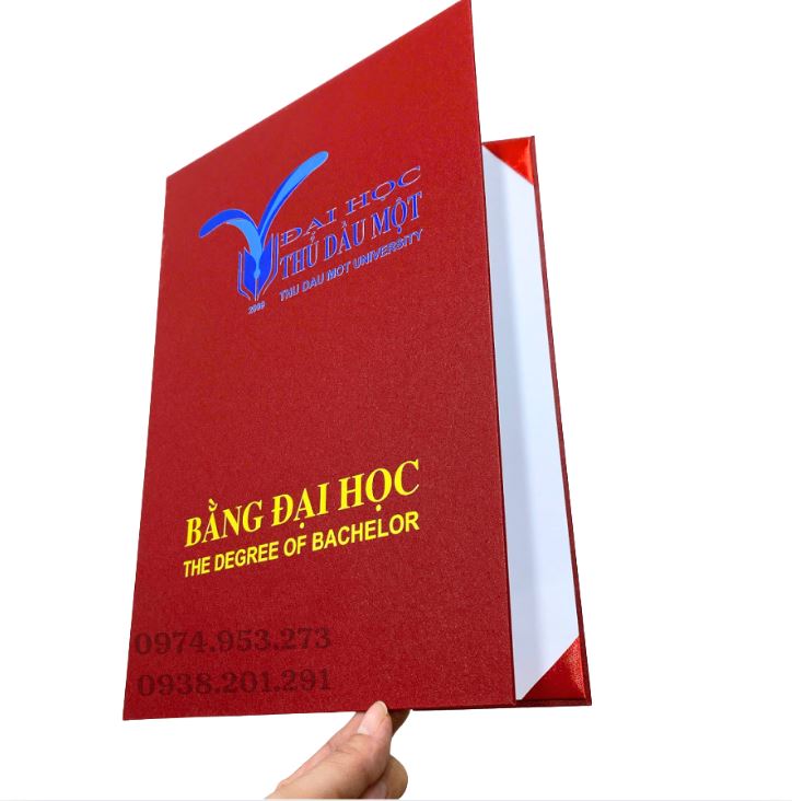 Quy trình đặt bìa bằng tốt nghiệp Quy trình đặt bìa bằng tốt nghiệp