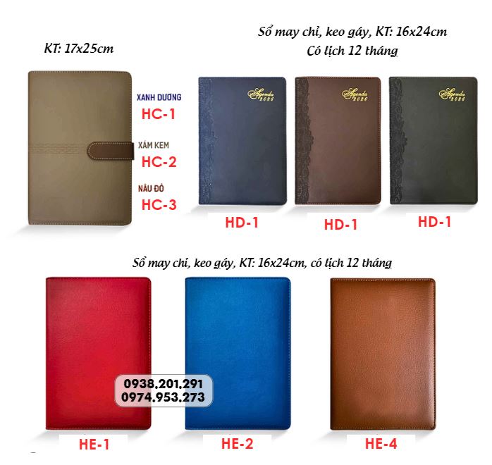 Sổ da in logo sổ tay quà tặng agenda 2026 Sổ da in logo sổ tay quà tặng agenda 2026