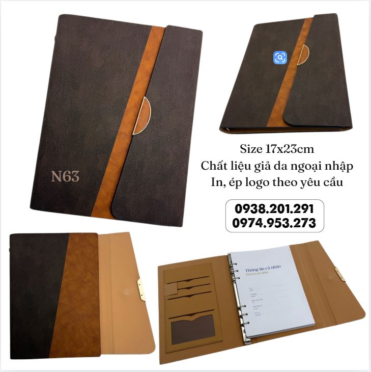 Sổ tay bìa da cao cấp in logo làm quà tặng doanh nghiệp Sổ tay bìa da cao cấp in logo làm quà tặng doanh nghiệp