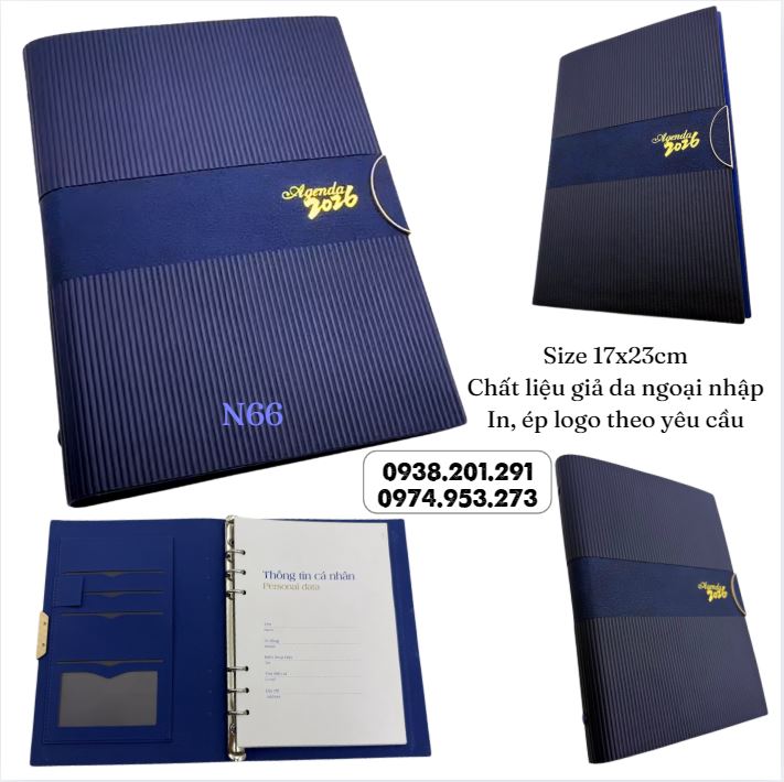 Sổ tay bìa da cao cấp in logo làm quà tặng doanh nghiệp Sổ tay bìa da cao cấp in logo làm quà tặng doanh nghiệp
