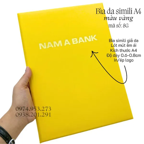 Bìa Da simili Vàng 8G