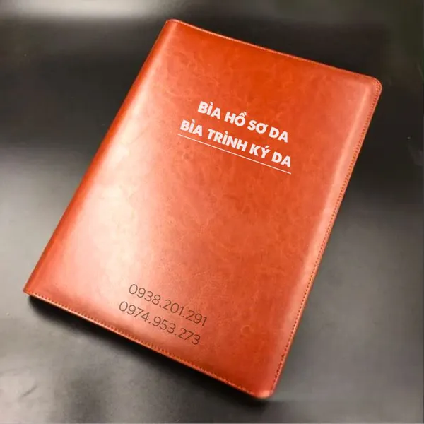 Bìa hồ sơ có nẹp kim loại HS10