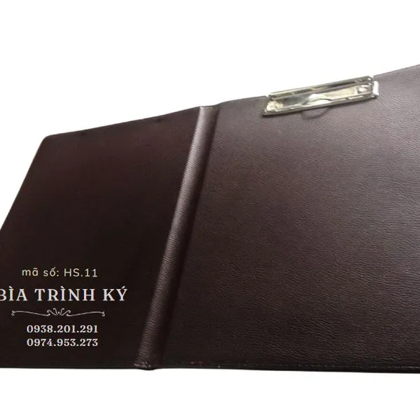 Bìa hồ sơ trình ký đơn giản HS11