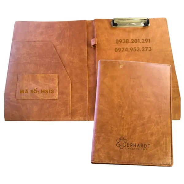 Bìa đựng hồ sơ màu da bò HS13