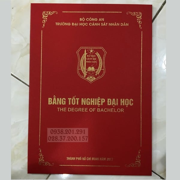 Bìa si decal đỏ 7D