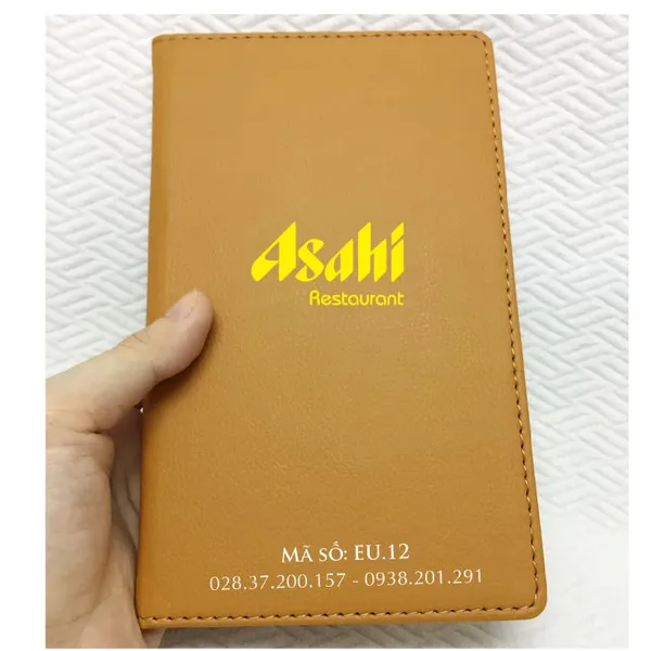 Bìa menu nhà hàng EU.12