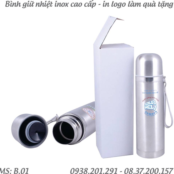 Bình giữ nhiệt in logo B.01