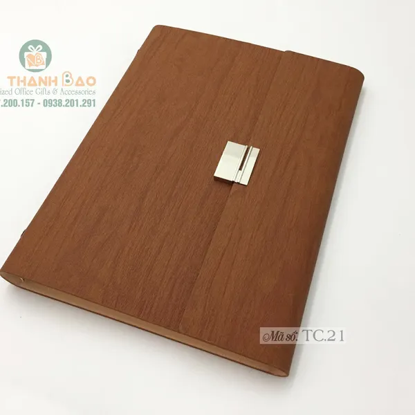 Sổ tay bìa da cao cấp TC.21