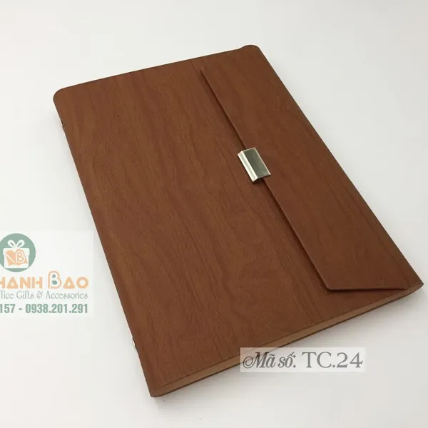 Sổ Tay Bìa Da Cao Cấp TC.24