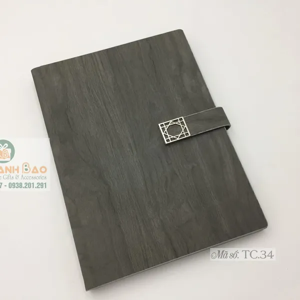 Sổ Tay Bìa Da Cao Cấp TC.34
