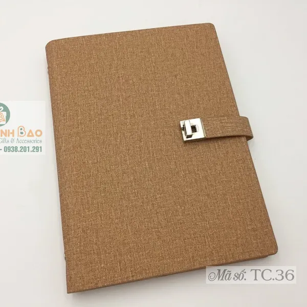 Sổ Tay Bìa Da Cao Cấp TC.36