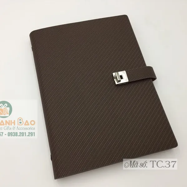 Sổ Tay Bìa Da Cao Cấp TC.37