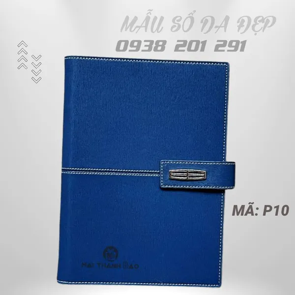 Sổ Tay Bìa Da In Logo Đẹp Sang Trọng P10