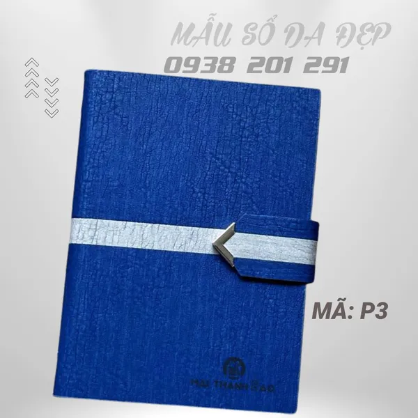 Sổ Tay Bìa Da In Logo Đẹp Sang Trọng P3