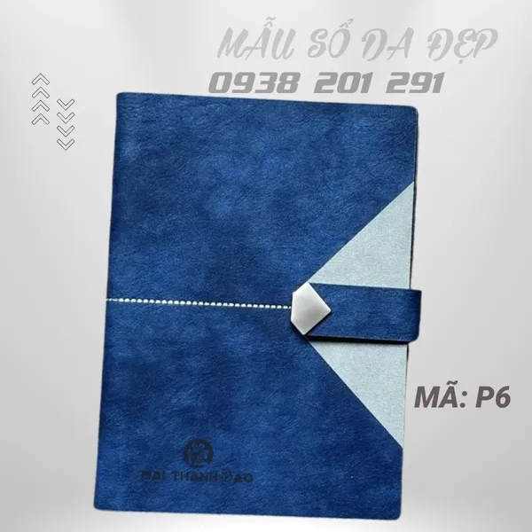 Sổ Tay Bìa Da In Logo Đẹp Sang Trọng P6
