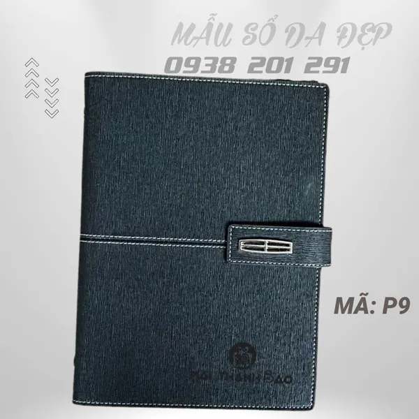 Sổ Tay Bìa Da In Logo Đẹp Sang Trọng P9
