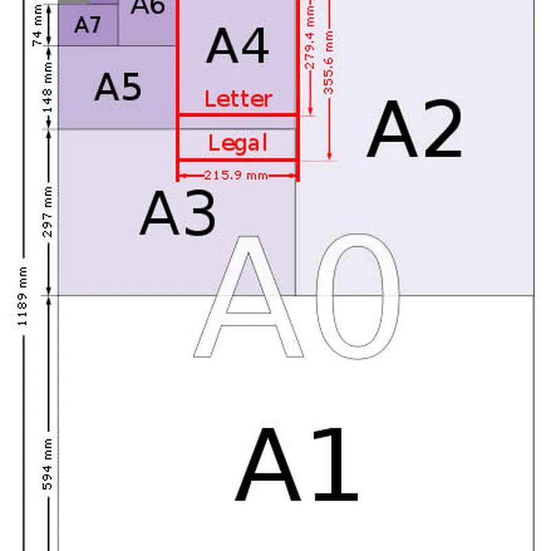 Kích thước các khổ giấy sổ tay bìa hồ sơ