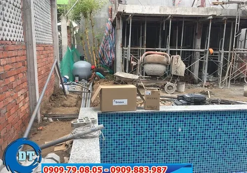 MR. ĐỨC - ĐỒNG THÁP - XÂY DỰNG HỒ BƠI GIA ĐÌNH