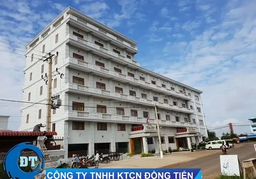 KHÁCH SẠN ANGKOR MEAS - XÂY DỰNG HỒ BƠI KINH DOANH