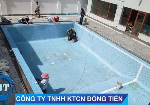 KHÁCH SẠN ANGKOR MEAS - XÂY DỰNG HỒ BƠI KINH DOANH