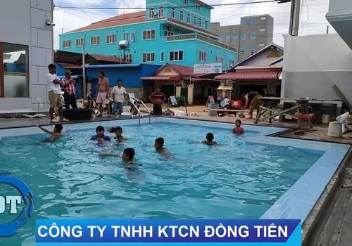 KHÁCH SẠN ANGKOR MEAS - XÂY DỰNG HỒ BƠI KINH DOANH