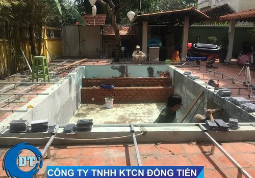 CẢI TẠO HỒ BƠI GIA ĐÌNH, MR. JOHN - Q2 THẢO ĐIỀN, TP.HCM - XÂY DỰNG HỒ BƠI