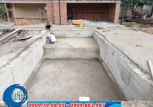 MR. TÂM - QUẬN 9 - TP.HCM - XÂY DỰNG HỒ BƠI GIA ĐÌNH