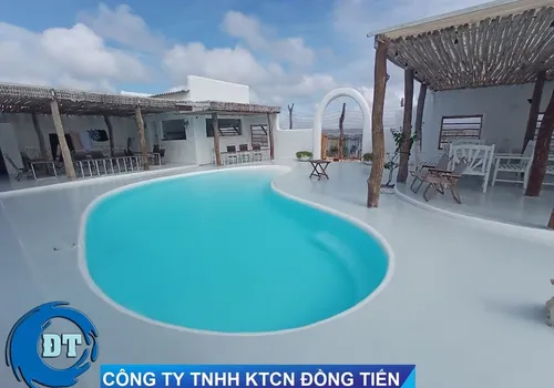 HỒ BƠI CHIU CHIU RESORT - ĐẢO PHÚ QUÝ - XÂY DỰNG HỒ BƠI KINH DOANH